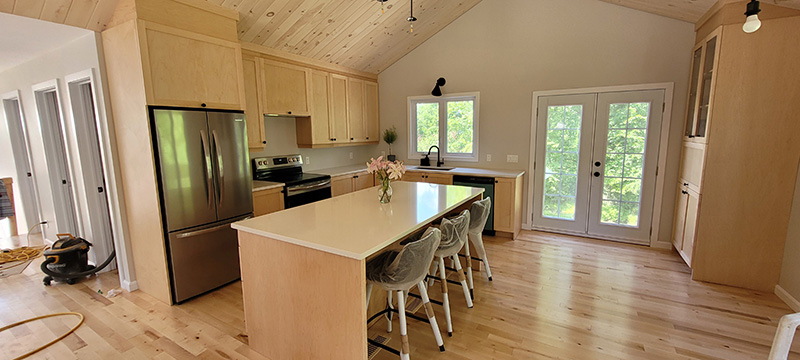 Luxury wooden furnishings